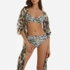 Africa Midi Beach Shirt - Animal