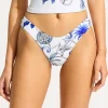 Ahoy Scoop High Cut Rio Bikini Pant - White
