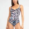 Alika Underwired Swimsuit - Animal