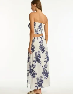 Aloha Beach Skirt - White