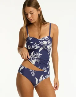 Aloha Mid Bikini Pant - French Navy