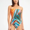 Aquarelle Bandeau Swimsuit