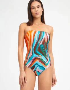 Aquarelle Bandeau Swimsuit