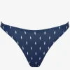 Artful Dot Bikini Bottom - Indigo