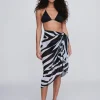 Bali Sarong - Black and White