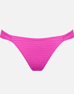 Bamboo Solids Bikini Pant - Intense Pink