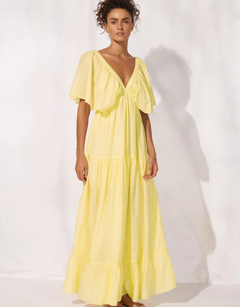 Beach Dress - Celestial Yellow
