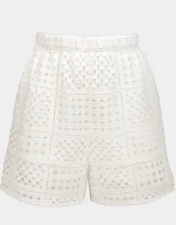 Beach Shorts - Natural White