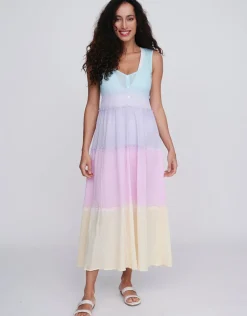 Biarritz Maxi Dress - Pastels