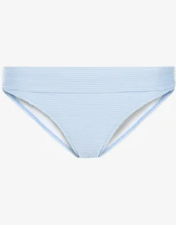 Bora Bora Fold Over Bikini Pant - Light Blue