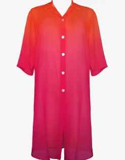 Brasil Beach Shirt - Pink Ombre