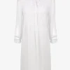 Buttoned Tunic - White