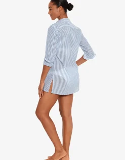 Camp Shirt - White Stripe