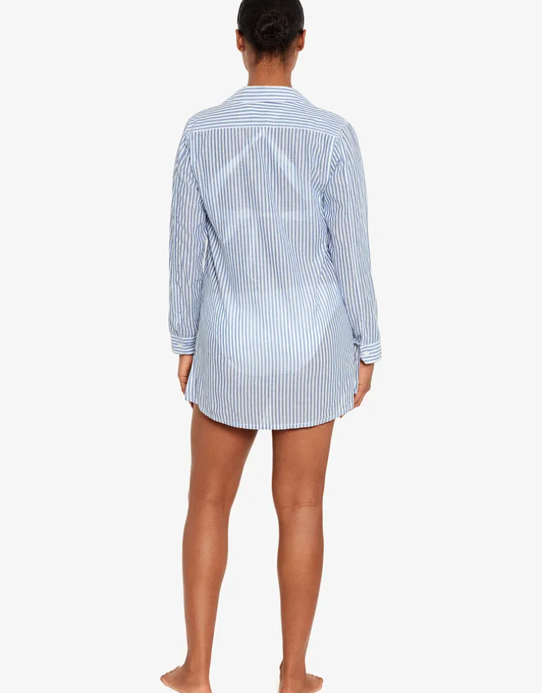 Camp Shirt - White Stripe