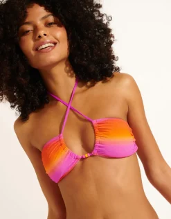 Candycrush Coolio Bandeau Bikini Top