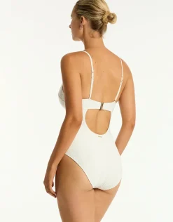 Caracus Balconette Bra Swimsuit - Coconut