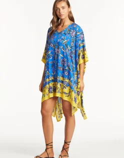 Carnivale Kaftan - Cobalt