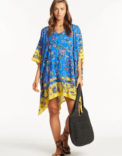 Carnivale Kaftan - Cobalt