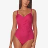 Ceylan Underwired Wrap Swimsuit - Pink