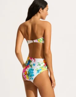 Ciao Bella Bandeau Bikini Top - White