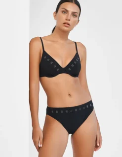 Code Bikini Pant - Black