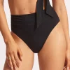 Collective High Cut Rio Bikini Pant - Black