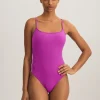Color Shop Kennedy Swimsuit - Purple Cactus Flower