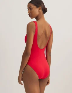 Color Shop Martinique Swimsuit - Cherry Red