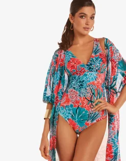 Coral Underwired Swimsuit