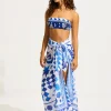 Corfu Sarong - Azure