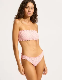Daydreamer Tube Bikini Top - Dusty Pink