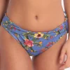 Dolcevita Merenda Banded Bikini Bottom - Blue