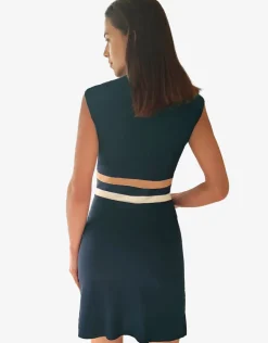 Doris Beach Dress - Navy