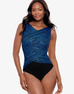 Dot Com Brio Swimsuit - Blue