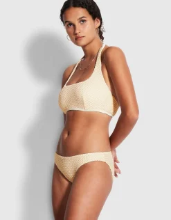 Dream Catcher Hipster Bikini Pant - Ecru