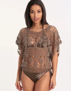Dreamland Denver Top - Khaki