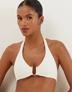 Dune Jill Alanna Bikini Top - White