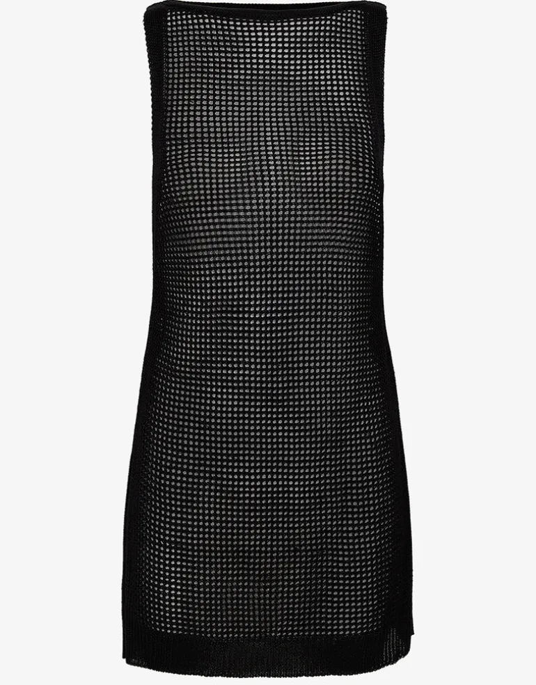 Erika Short Cover Up - Black