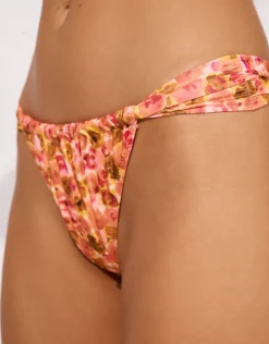 Euphoric Bloomwave Brazilian Bikini Pant - Sunsoaked Neons