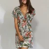 Exotic Dive Kaftan Dress - Retro Tropics