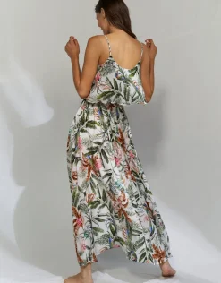 Exotic Dive Maxi Dress - Retro Tropics
