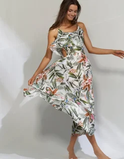Exotic Dive Maxi Dress - Retro Tropics