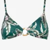 Fantasy Resort Ring Bralette Bikini Top - Jungle Boogie