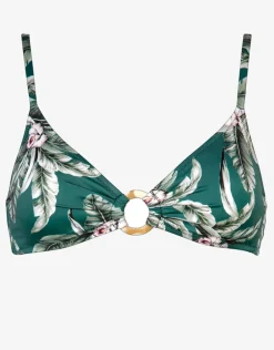 Fantasy Resort Ring Bralette Bikini Top - Jungle Boogie