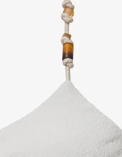 Firenze Ana Flora Bikini Top - Off White