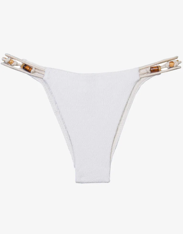 Firenze Flora Brazilian Bikini Pant - Off White