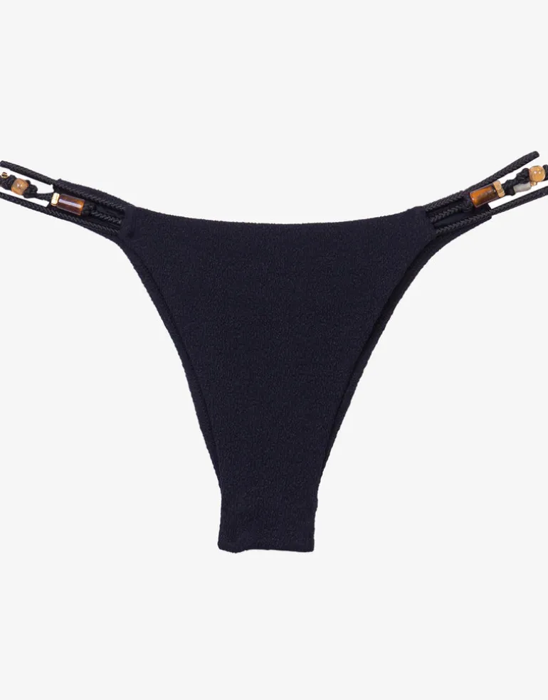 Firenze Flora Brazilian Bikini Pant - Black