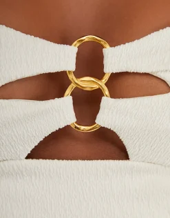 Firenze Jolie Short Dress - White