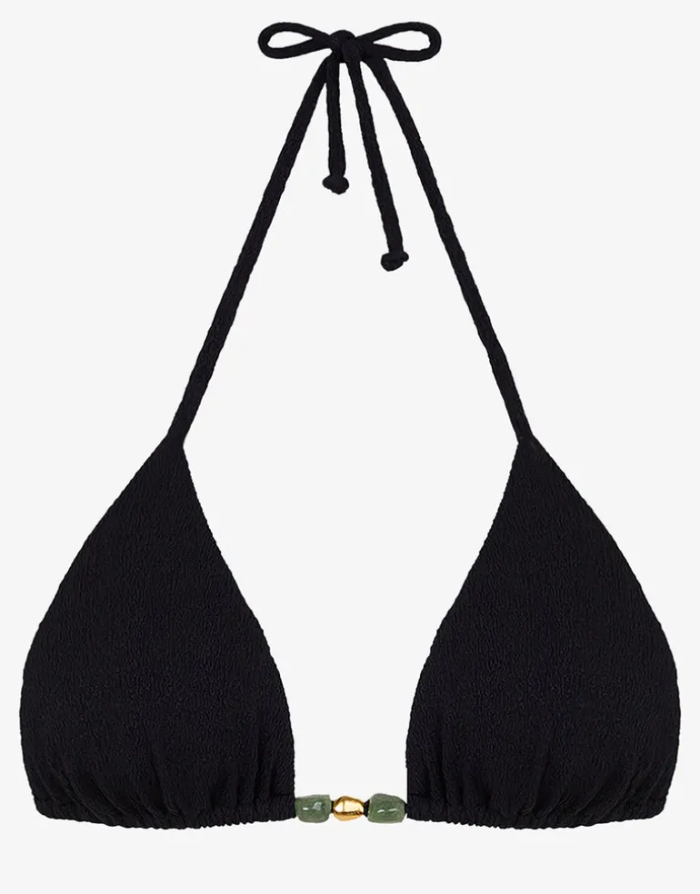 Firenze Kiana Tri Bikini Top - Black
