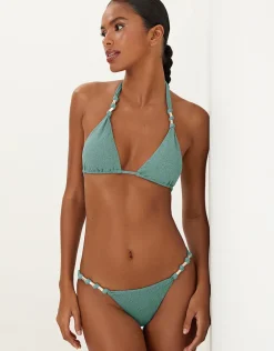 Firenze Paula Brazilian Bikini Pant - Seaglass